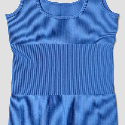 WAREBALL Sports Running Studio Seamless High Stretch Yoga Fitness Women's Solid Color Sports Jumpsuit