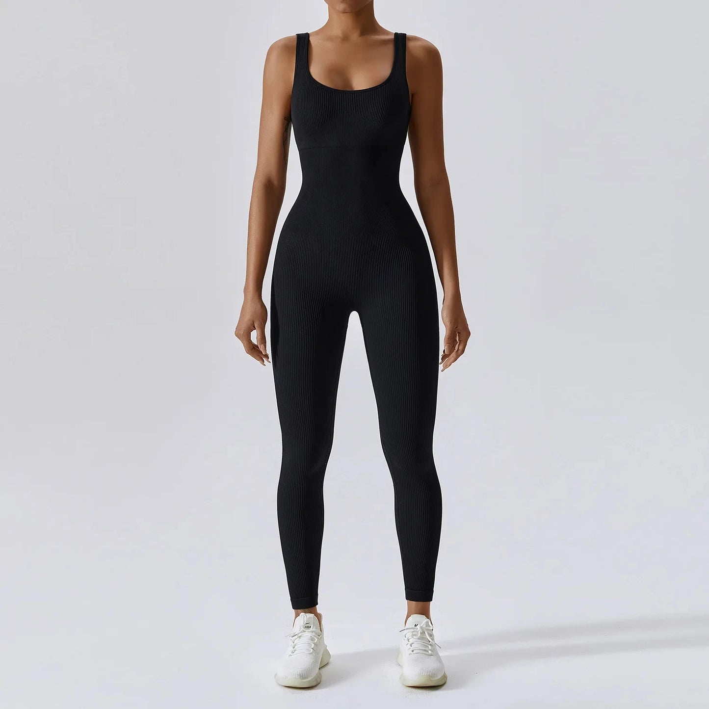 Fitness Seamless Jumpsuits Woman Thread Fashion Casual Outdoors Overalls for Women Corset One Pieces Pants Sets